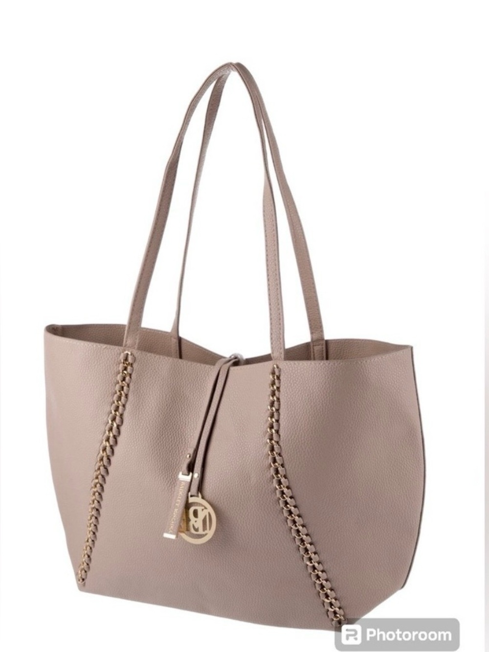 Badgley Mischka Pebbled Leather LuxuryTote